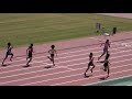 20210923115729ｼﾞｭﾆｱｵﾘﾝﾋﾟｯｸu16宮崎大会1女100ｍ予選5組