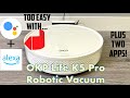 OKP Life K5 Pro Robotic Vacuum Review | Use With 2 Apps Or Alexa And Google Assistant