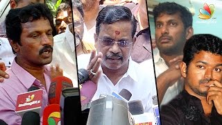 Vishal has given only flops and just copies everything from Vijay slams Thanu Speech | Cheran
