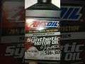 amsoil has more wear protection than valvoline amsoil