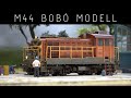 M44 Bobó vasútmodell, mint a valóságban