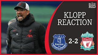 "WE SHOULD HAVE WON" | Jurgen Klopp reacts to controversial VAR offside | Everton 2-2 Liverpool