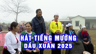 Hát tiếng Mường trong Lễ hội đầu xuân xã vùng cao Ngọc Sơn huyện Lạc Sơn tỉnh Hoà Bình năm 2025