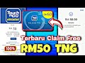 CEPAT GUYS !! Yang TERBARU claim RM50 duit ewallet touch n go 2024