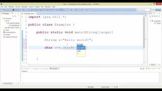 Java String Method charAt