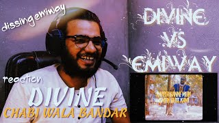 DIVINE - CHABI WALA BANDAR [REACTION] | DISS ON EMIWAY BANTAI | EMIWAY VS DIVINE BEEF | TCRH