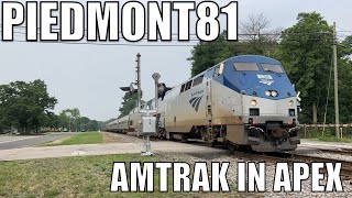 Piedmont81 - Amtrak 92 Silver Star in Apex, NC!