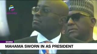 Ghana Mahama Sworn In As President