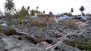 Tanah bergerak atau likuifaksi di daerah Petobo Kota Palu