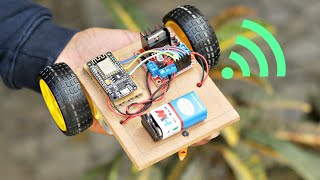 WOW! Amazing DIY Wireless Car - Control with Your Smartphone