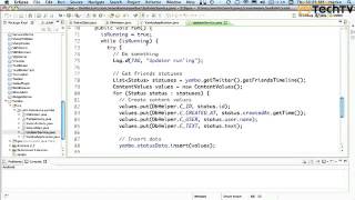 12 Tutorial Android Application Development StatusData