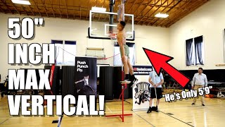 5'9" Christopher Spell Has a 50 INCH MAX VERTICAL!