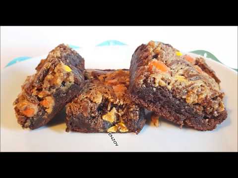 Michelle's Marbled Peanut Butter Brownie Recipe