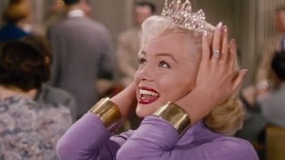 Gentlemen Prefer Blondes 1953 "it's a tiara" scene hd