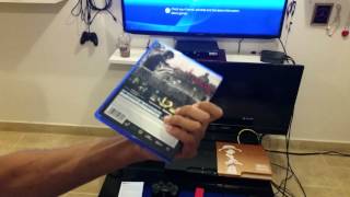 Unboxing The Evil Within PS4