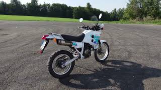 Honda NX 250 walk around