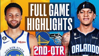 Golden State Warriors vs Orlando Magic Highlights 2nd-QTR HD | January 02, 2024 | 2023–24 NBA season