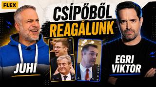 JUHI X EGRI VIKTOR 😎 Csípőből reagálunk 🔥 FLEX #02