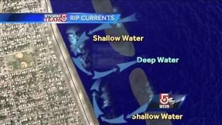 Rip current danger declared for Massachusetts beaches