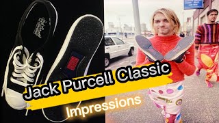 Kurt Cobain Jack Purcell Classic Shoes impressions \u0026 Un-boxing!