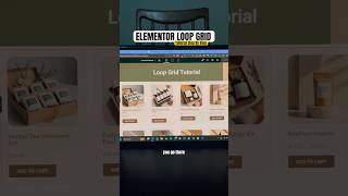How to use Elementor Loop Grid for WooCommerce products