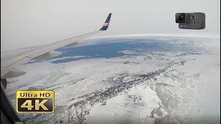 Landing At Keflavik Reykjavik 🇮🇸 Icelandair | 4K GoPro