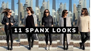 11 Outfits with Spanx Faux Leather Leggings | Chicago Style Icon