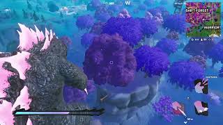 Ich werde Godzilla in Fortnite