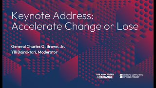 Keynote Accelerate Change Or Lose