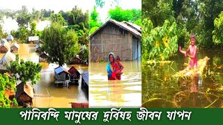 বানভাসি কুমিল্লা-চাঁদপুরের মানুষের দুর্বিষহ জীবন। মানবিক সহায়তা ও চিকিৎসা সেবা প্রদান।