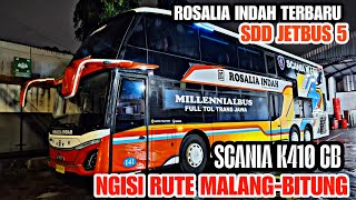 Perdana‼️Malang Tangerang Memanas?,Rosalia indah Persiapkan Armada Terbaru Jetbus 5 Tronton