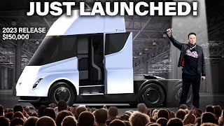 Elon Musk Shocks Entire Industry With INSANE Tesla Semi Truck Update!
