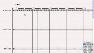 Sibelius Lesson 11: Basic Battery Entry - Part 1 (Virtual Drumline Demystified with Bryan Harmsen)