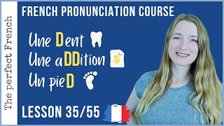 Pronunciation of D in French | Learn Spoken French | Lesson 35