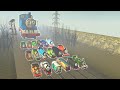 All  New Thomas The Train Family in Railway Garry's Mod