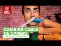 Cómo cambiar el cable de cambio con cableado interno