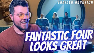 The Fantastic Four: First Steps Teaser Trailer REACTION | MCU IS BACK