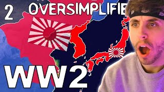 British Reacts To WW2 - OverSimplified (Part 2)