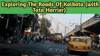 Exploring The Roads Of Kolkata (with Tata Harrier) #Kolkata #Tataharrier Discovery Howrah Bridge