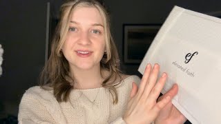 ⁠My @elevatedfaith Haul in ASMR 🤍✝️ | Soft Spoken