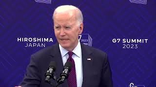 No debt deal 'solely' on Republican terms, says Biden