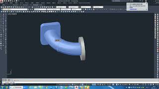 零基础学习CAD，CAD三维弯管如何画呢？CAD二维、三维绘图、建模
