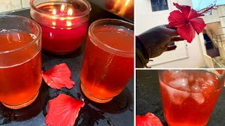 Color changing Tea |செம்பருத்தி பூ டீ |Hibiscus tea | Agua de Jamaica Drink |Sembaruthi Tea Benefits