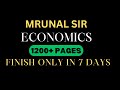 “Mrunal’s Economics For UPSC In 7 Days: Ultimate Guide”