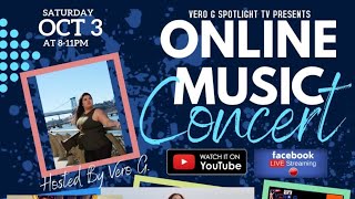 VERO G SPOTLIGHT TV PRESENTS: ONLINE CONCERT 10-3-20 #VeroG #AzeHi #OnlineConcert #Showcase