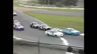 大転倒　１９９１富士フッレッシュマン第７戦　ＡＥ８６Ｂ　Ａコーナー