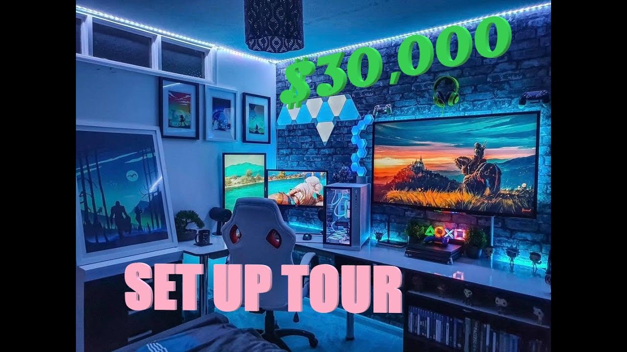 Stream Set Up Tour Youtube