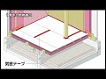 ＜施工動画＞充填断熱 標準施工法 ／ 別張り防湿層施工編