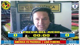 AMÉRICA VS PACHUCA EN VIVO CUARTOS DE FINAL LIGA FEMENIL MX 2022