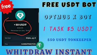 Free USDT:Uciyandikisha task  imwe $5 Usdt Urahabwa Bonus 50000 fbu Unayabikuze Ntagishoro Bigusavye